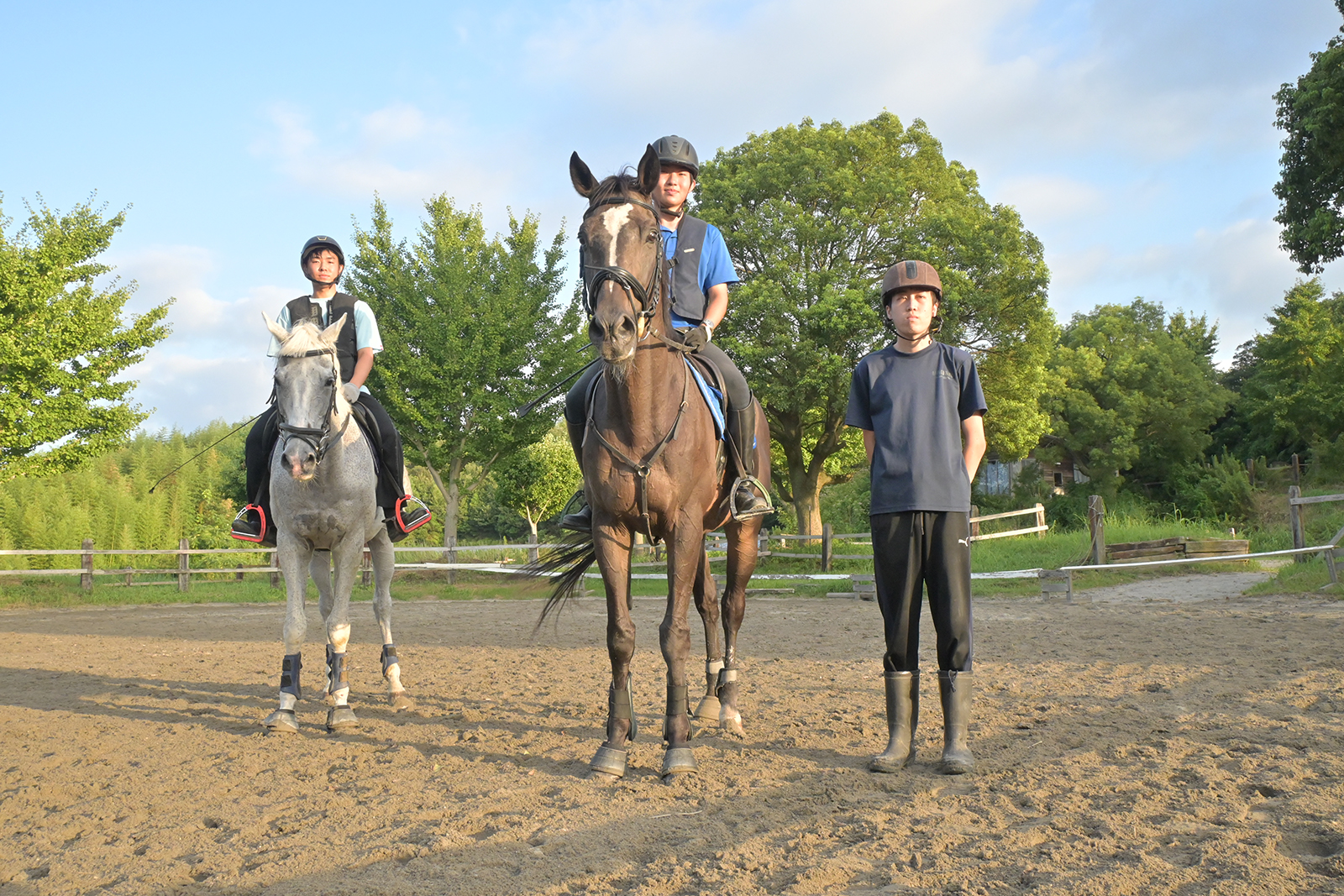 名城大学馬術部の画像