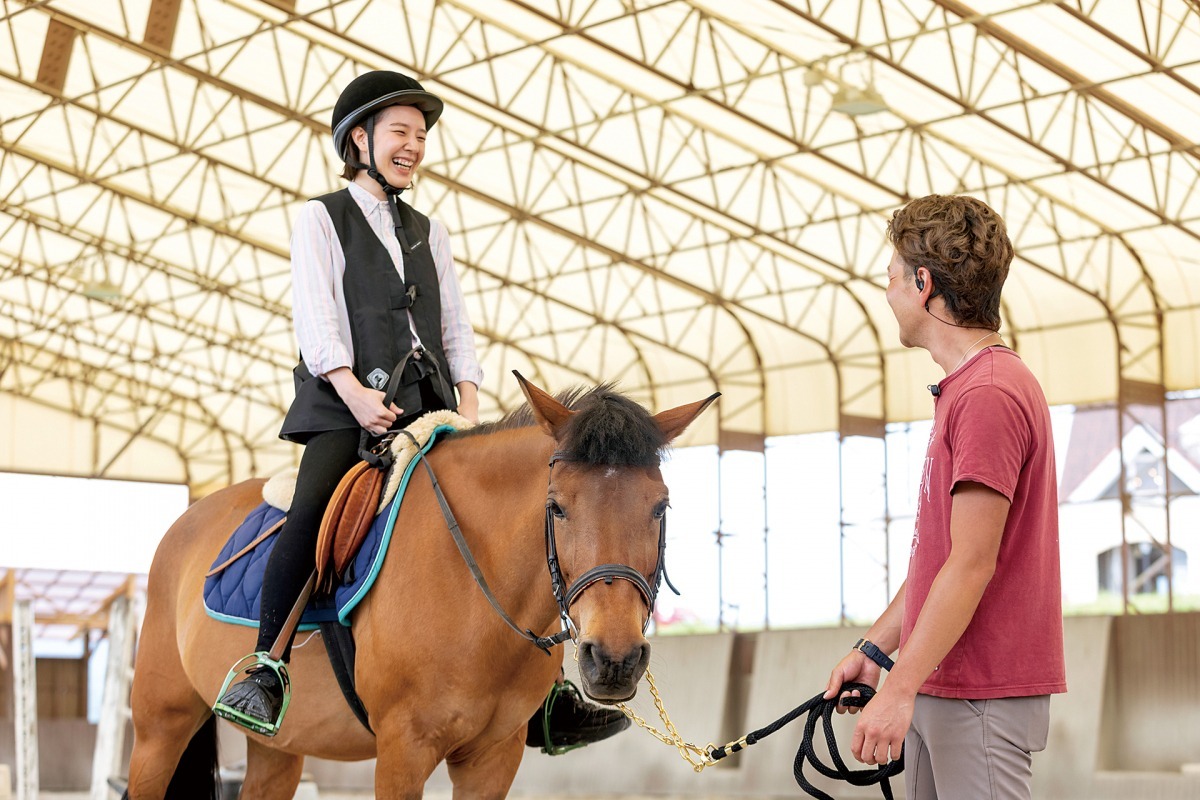 岡山乗馬倶楽部の2頭のお馬さんがうまぷれに参加しましたの3枚目画像